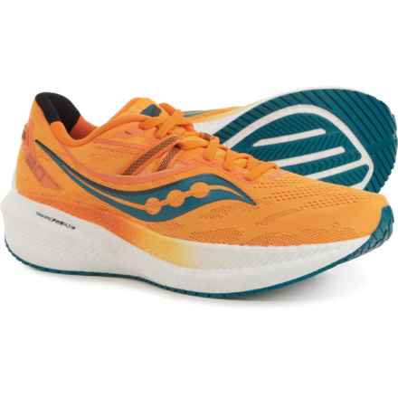 Saucony Triumph 20 Running Shoes (For Men) in Gold/Horizon