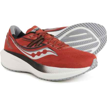 Saucony Triumph 20 Running Shoes (For Men) in Lava/Fossil