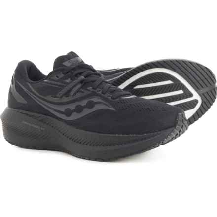 Saucony Triumph 20 Running Shoes (For Men) in Triple Black