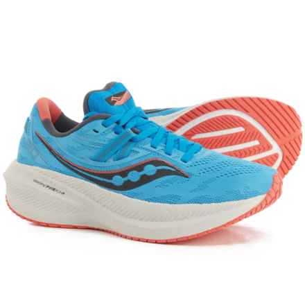 Saucony Triumph 20 Running Shoes (For Women) in Ocean/Coral