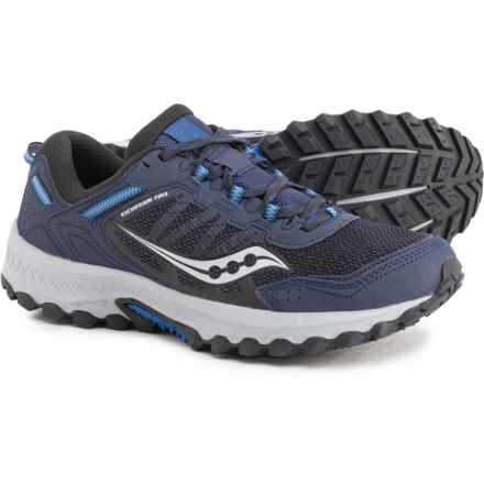Saucony VERSAFOAM Excursion TR13 Trail Running Shoes (For Men) in Navy