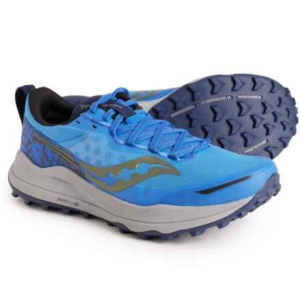Saucony Xodus Ultra 2 Trail Running Shoes (For Men) in Superblue/Night