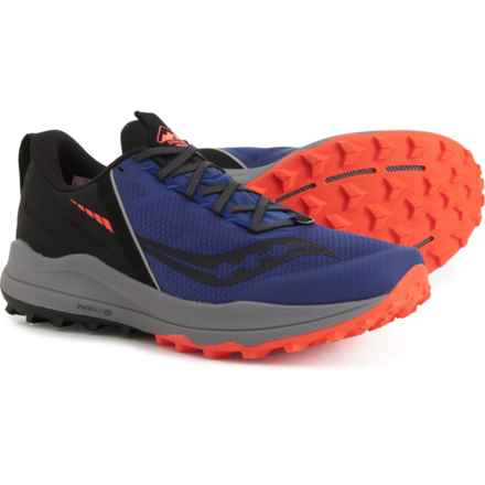 Saucony Xodus Ultra Trail Running Shoes (For Men) in Sapphire/Vizired