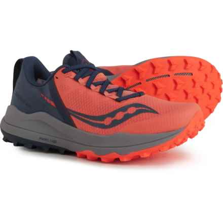 Saucony Xodus Ultra Trail Running Shoes (For Women) in Sunstone/Night