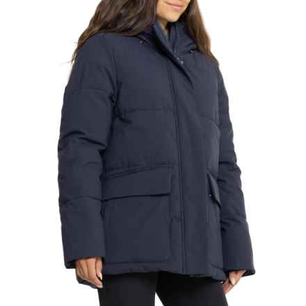 Save the Duck Bessie Hooded Jacket - Insulated in Navy Blue