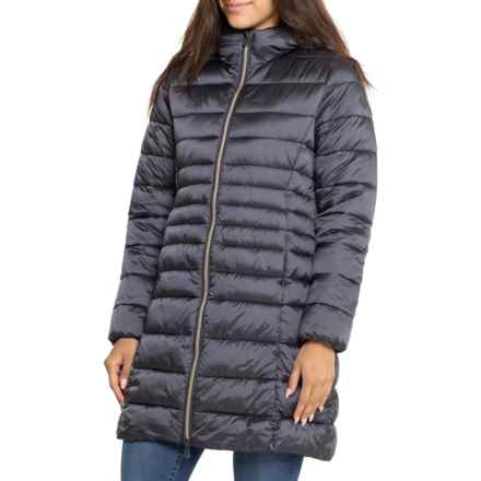 Save the Duck Camille Plumtech® Jacket - Insulated in Ebony Grey