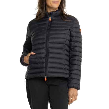 Save the Duck Carly Puffer Jacket - Insulated in Black