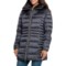 Save the Duck Caroline Jacket - Insulated in Ebony Grey