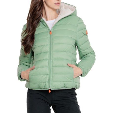 Save the Duck Gwen Jacket - Insulated in Basil Green