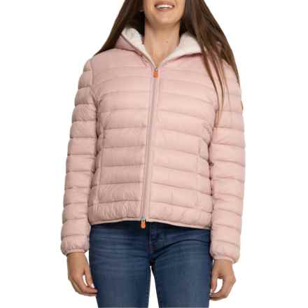 Save the Duck Gwen Jacket - Insulated in Blush Pink