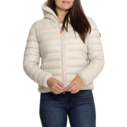 Save the Duck Gwen Jacket - Insulated in Rainy Beige