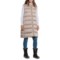 Save the Duck Skyler Long Puffer Vest - Insulated in Pearl Grey