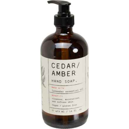 Savon Element Hand Soap - 16 oz. in Cedar Amber