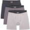SAXX Daytripper Comfort Stretch Boxer Briefs - 3-Pack in Black/Graphite/Grey