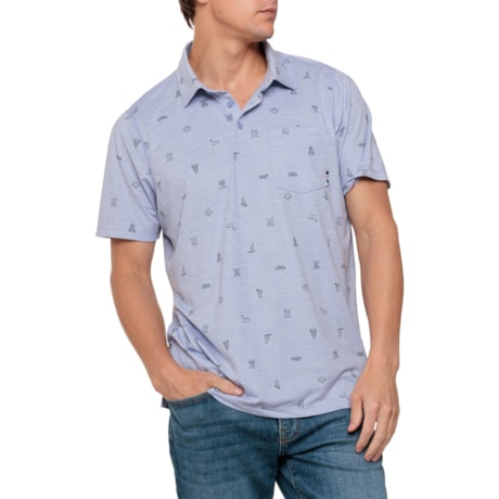 SAXX DropTemp® Dry UPF Performance Polo - SXDP30-TRB main image 1