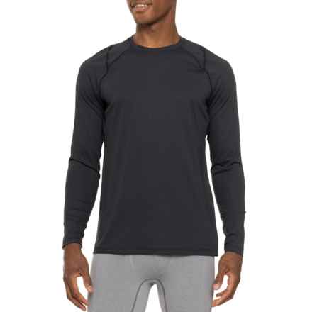 SAXX Quest Quick-Dry Mesh Base Layer Top - Long Sleeve in Black