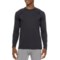 SAXX Quest Quick-Dry Mesh Base Layer Top - Long Sleeve in Black