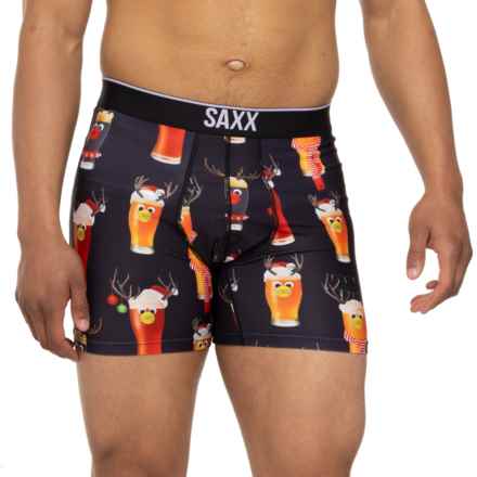 SAXX Reinbeer Volt Mesh Boxer Briefs in Reinbeer