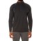 SAXX Roast Master Midweight Base Layer Top - Long Sleeve, Zip Neck in Black