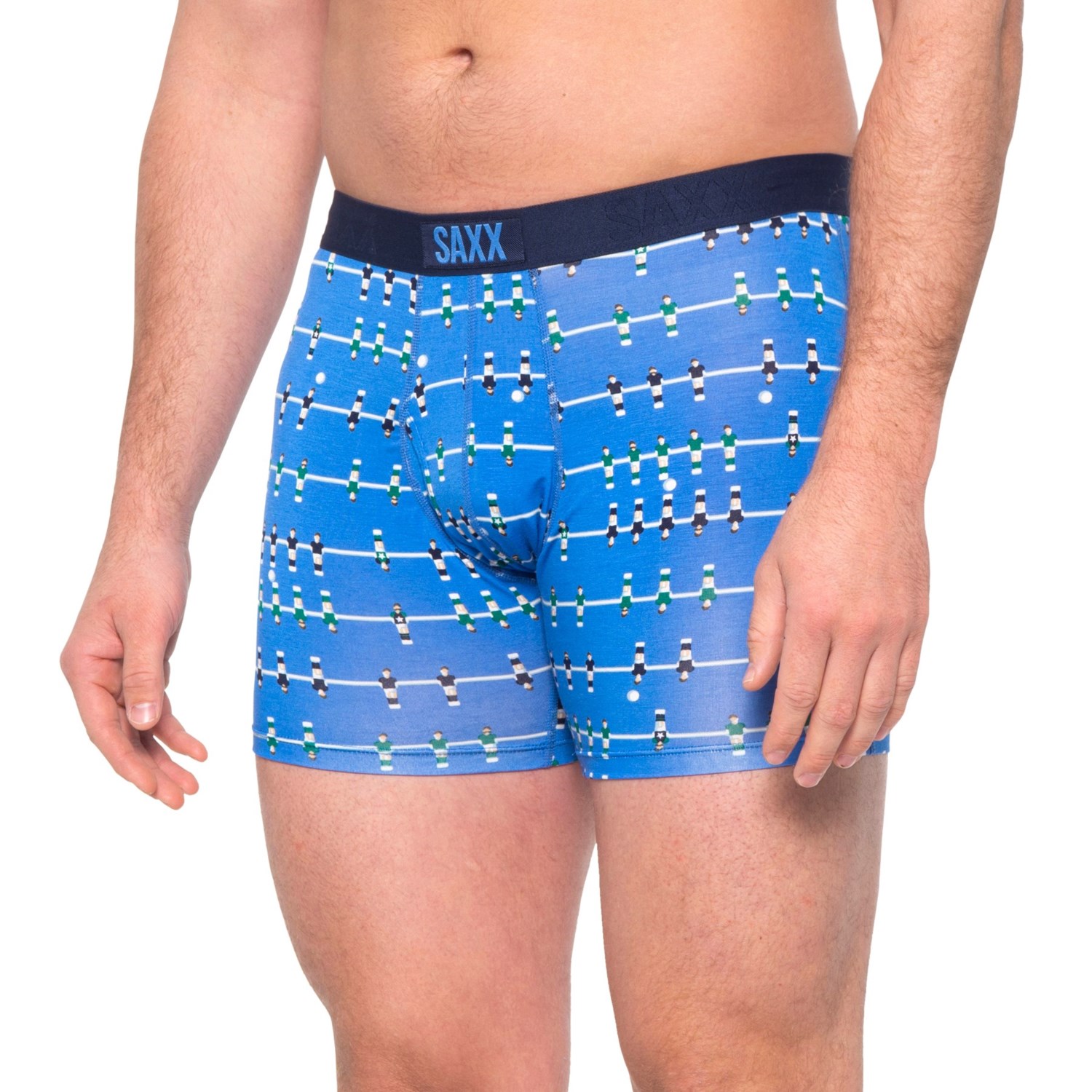 SAXX Underwear Foosball Ultra Boxer Briefs with Fly (For Men) Save 46