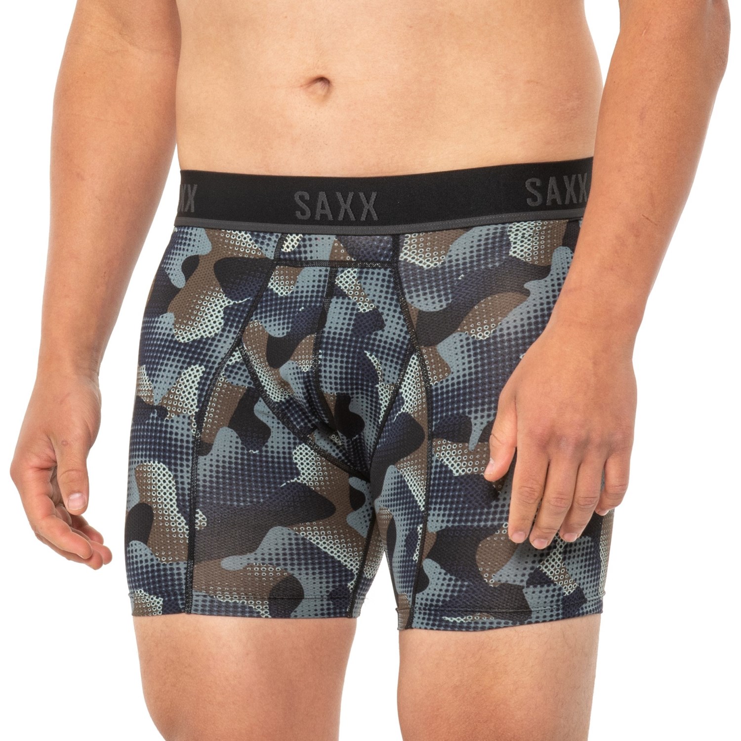 SAXX Underwear HD Mesh Boxer Briefs (For Men) Save 47