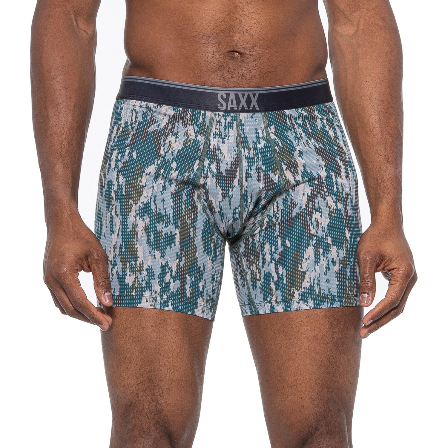 SAXX Underwear Quest Boxer Briefs with Fly (For Men) Save 37