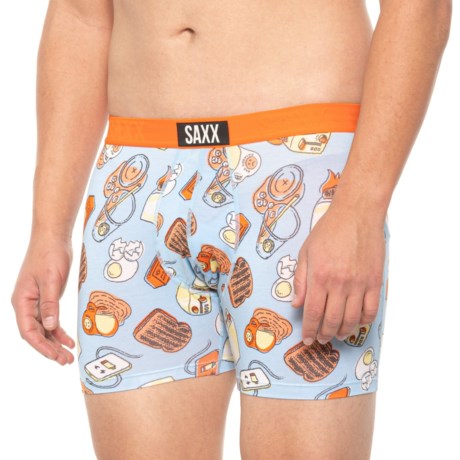SAXX Underwear Vibe Boxer Briefs (For Men) - Save 43%
