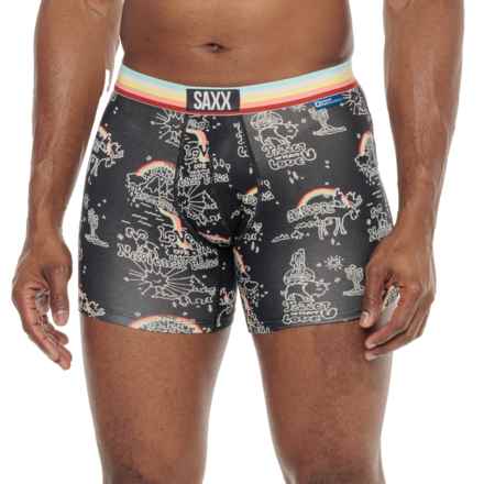 SAXX Vibe Supersoft Boxer Briefs in Park Wanderlust/Multi Wb