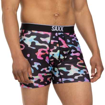 SAXX Volt Mesh Boxer Briefs in Washed Out Camo
