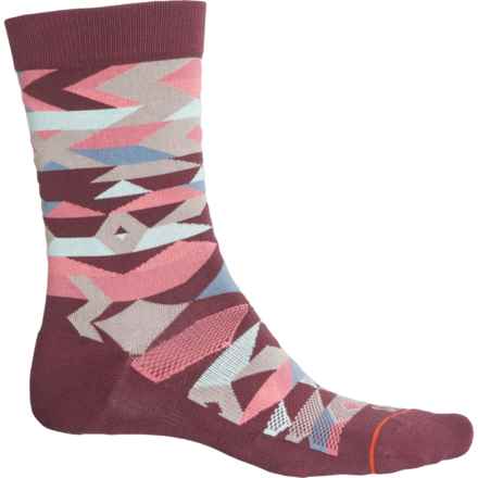 SAXX Whole Package Socks - Crew (For Men) in Park Lodge Geo/Multi