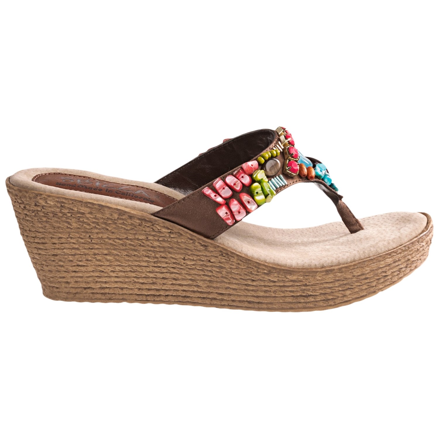 Sbicca Nori Wedge Sandals (For Women) 6628Y - Save 34%