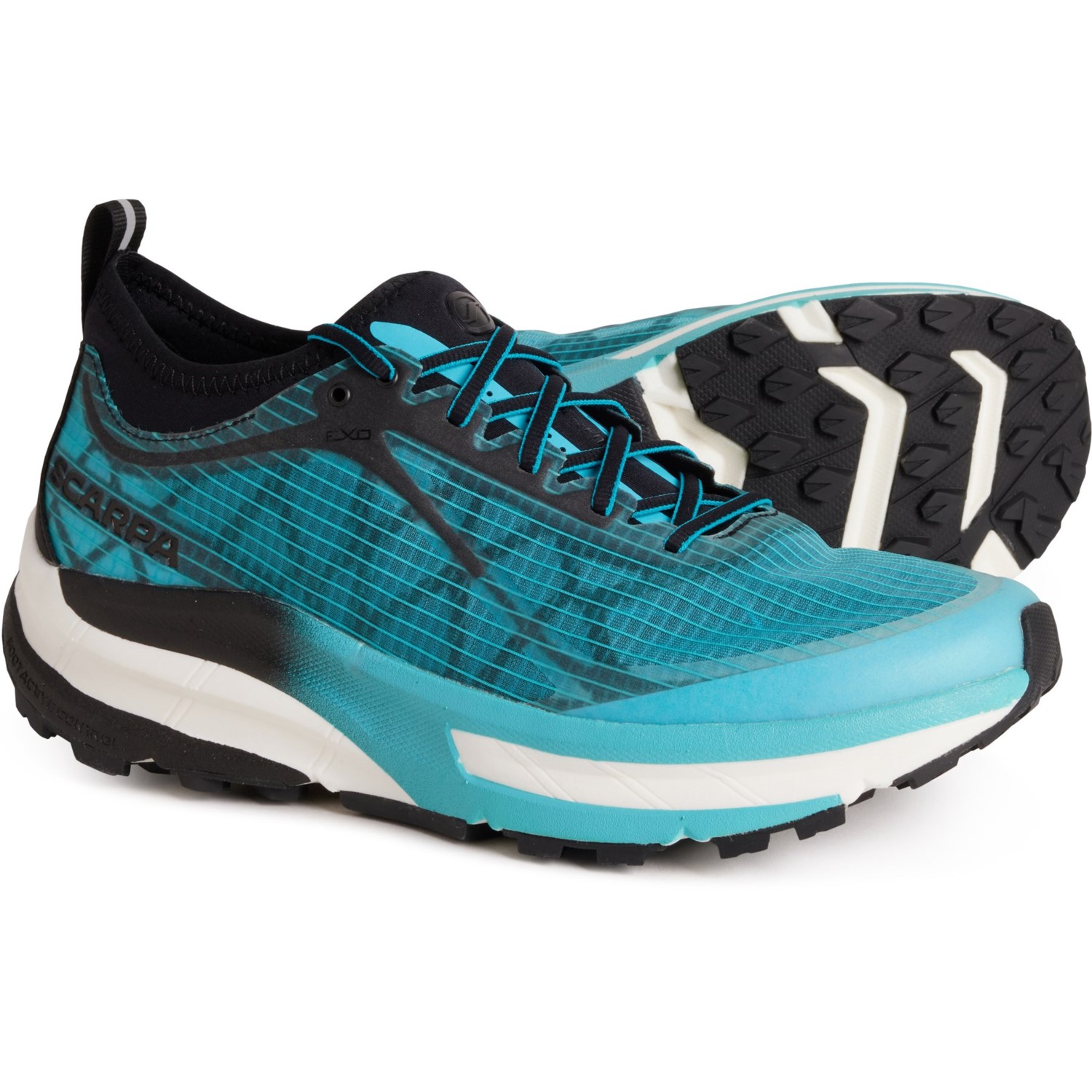 SCARPA Men's Golden Gate ATR Trail Running Shoes - Azure/Black