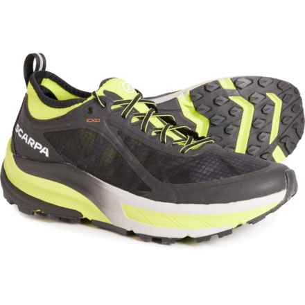 Scarpa Golden Gate ATR Trail Running Shoes (For Men) in Black/Lime