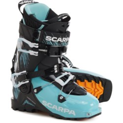 Scarpa Made in Italy Gea Alpine Touring Ski Boots (For Women) in Aqua/Black