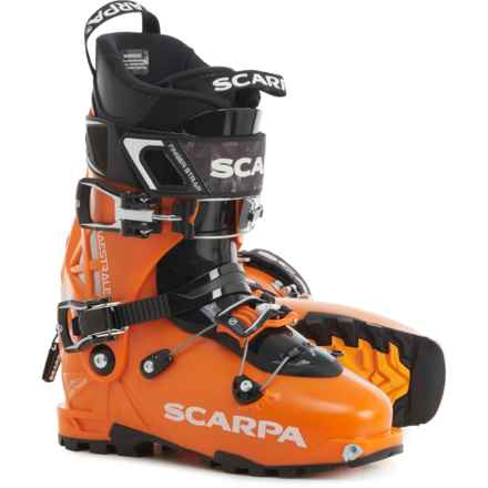 Scarpa Made in Italy Maestrale Alpine Ski Boots (For Men) in Orange
