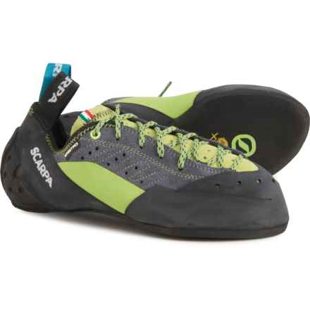 Scarpa Made in Italy Maestro Eco Climbing Shoes - Leather (For Men and Women) in Ink
