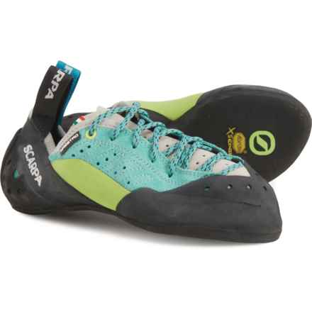 Scarpa Made in Italy Maestro Eco Climbing Shoes - Leather (For Women) in Green/Blue