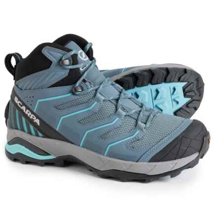 Scarpa Maverick Gore-Tex® Mid Hiking Boots - Waterproof (For Women) in Smoke/Grey/Aqua