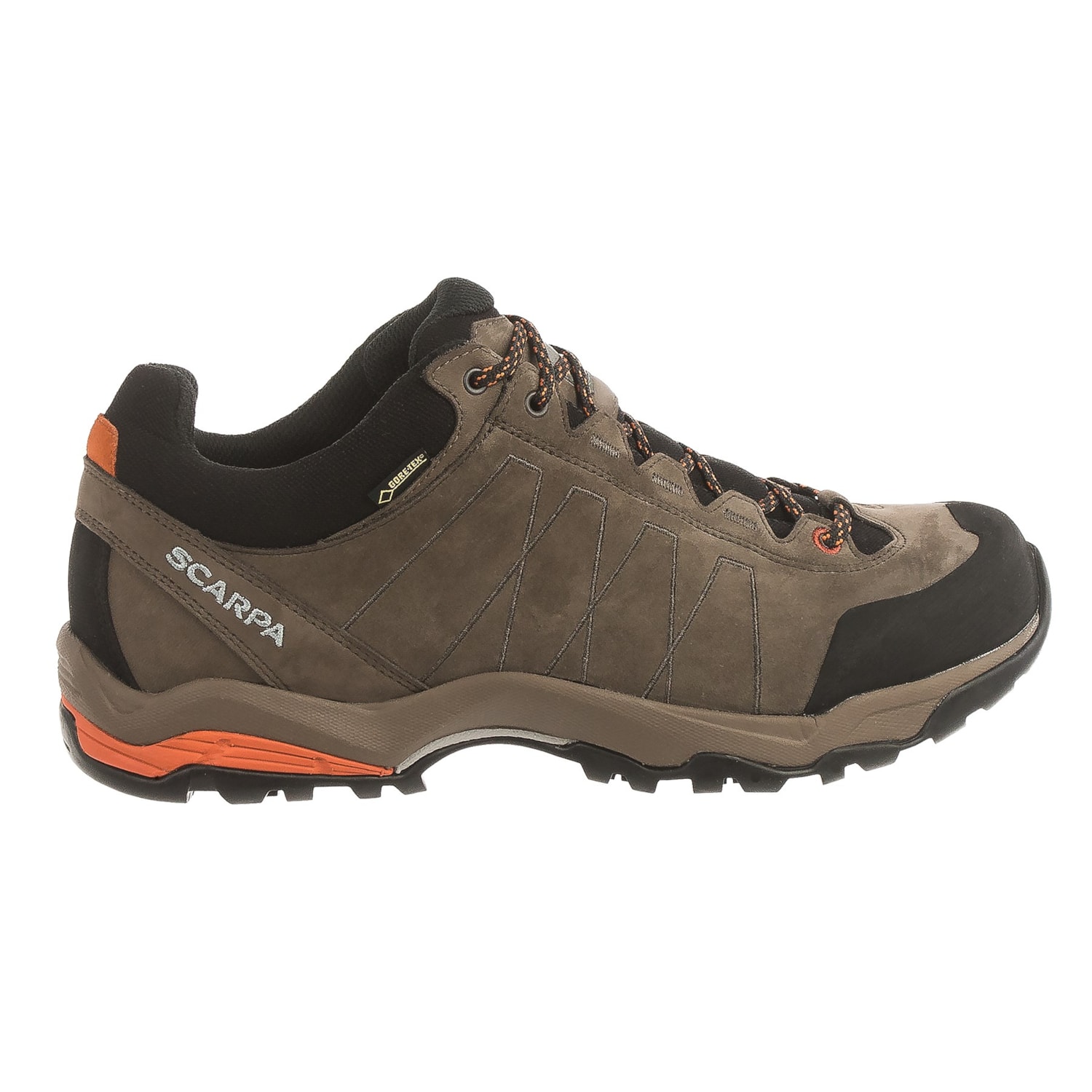 SCARPA Men's Moraine WP Hiking Shoes - Waterproof Breathable Backpacking Footwear With PRESA Outsole