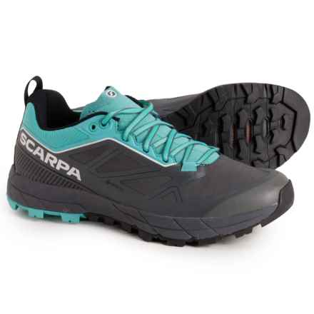 Scarpa Rapid Gore-Tex® Hiking Shoes - Waterproof (For Women) in Anthracite/Turquoise