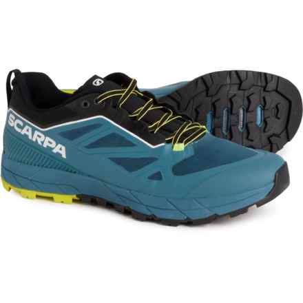 Scarpa Rapid Run Trail Running Shoes (For Women) in Blue/Acid Lime