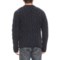 589KF_2 Schott NYC Chunky Cable-Knit Crew-Neck Sweater - Wool Blend (For Men)
