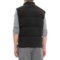 589AK_2 Schott NYC Down Filled Vest with Patch Pockets - Insulated (For Big and Tall Men)
