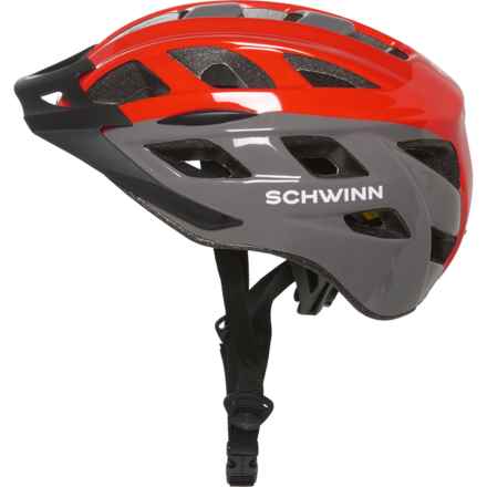 Schwinn Dash Bike Helmet (For Men and Women) in Red/Grey