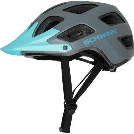 Schwinn Excursion Bike Helmet (For Women) in Grey/Teal