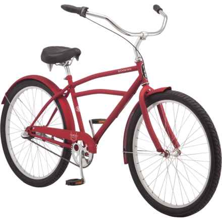 Schwinn Huron 3-Speed Cruiser Bike - 26" (For Men) in Red