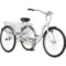 Schwinn Meridian Cruiser-Style Trike - 26” (For Men and Women) in White