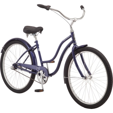 schwinn women's 26 cruiser bicycle Ladies Perla 7 Speed Bicycle, 26" Wheels Rear coaster brake provides crisp Schwinn Mikko 3-Speed Cruiser Bike