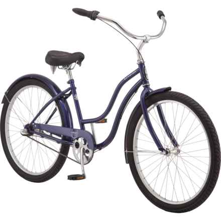 Schwinn Mikko 3-Speed Cruiser Bike - 26" (For Women) in Navy Blue