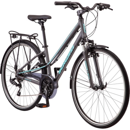 bicycle womens sale 26in Hyper Commute Women's Bike Rose wide handlebars with synthetic leather grips Sized for women from 5 to 6 feet tall Bicycle Wheel Womens Trail Bike